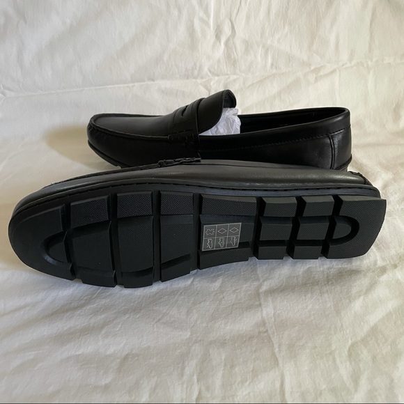 NWB COACH Mott Driver Black Leather Penny Loafer - Picture 4 of 8